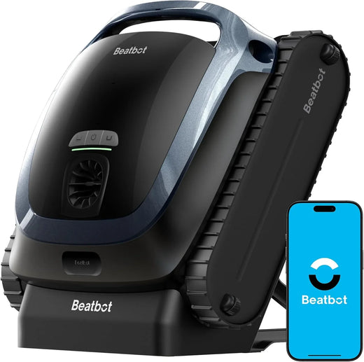 Aquasense 2 Cordless Robotic Pool Vacuum Cleaner, Smart Surface Parking, Double-pass Waterline Scrubbing, Cleans Floor, Walls, and Waterline,...