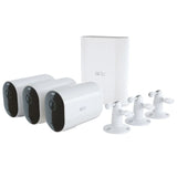 Arlo Pro 4 XL 3 Camera Security Bundle for Everyday Use