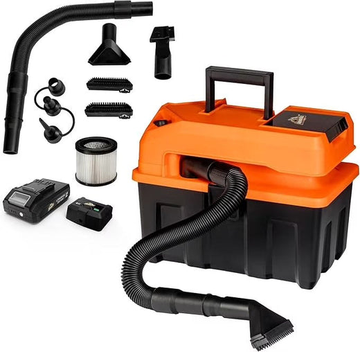 Armor All 2.5-Gallon 20V Cordless Wet Dry Vacuum C Dvtb202 0902 for Garage and Travel