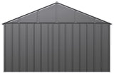 Arrow Classic 12x12-ft Charcoal Corrosion-Resistant Metal Shed image 6