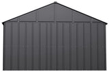 Arrow Classic 12x17-ft Charcoal Corrosion-Resistant Metal Shed image 5