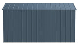 Arrow Classic Galvanized Steel Storage Shed, Blue Grey, 10-ft x 12-ft image 7