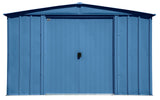 Arrow Classic Galvanized Steel Storage Shed, Blue Grey, 10-ft x 8-ft image 7