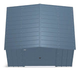 Arrow Classic Galvanized Steel Storage Shed, Blue Grey, 10-ft x 8-ft image 8