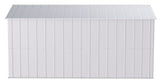 Arrow Classic Galvanized Steel Storage Shed, Flute Grey, 10-ft x 14-ft image 5