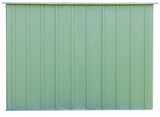 Arrow Classic Galvanized Steel Storage Shed, Sage Green, 10-ft x 8-ft image 6
