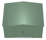 Arrow Classic Galvanized Steel Storage Shed, Sage Green, 10-ft x 8-ft image 7