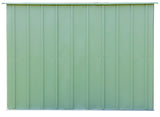 Arrow Classic Galvanized Steel Storage Shed, Sage Green, 10-ft x 8-ft image 8