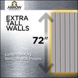 Arrow Elite 12x16-ft Anthracite Corrosion-Resistant Steel Storage Shed image 8