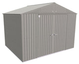 Arrow Elite 14x12-ft Cool Grey Weather-Resistant Steel Shed image 3