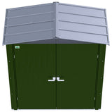 Arrow Elite 14x16-ft Anthracite Steel Storage Shed image 5