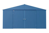 Arrow Elite 14x16-ft Blue Grey Corrosion-Resistant Steel Shed image 3