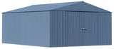 Arrow Elite 14x16-ft Blue Grey Corrosion-Resistant Steel Shed image 4