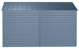 Arrow Select Galvanized Steel Storage Shed, Blue Grey, 10-ft x 12-ft image 5