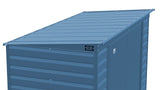 Arrow Select Galvanized Steel Storage Shed, Blue Grey, 10-ft x 4-ft image 8