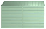 Arrow Select Galvanized Steel Storage Shed, Sage Green, 10-ft x 12-ft image 4