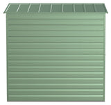 Arrow Select Galvanized Steel Storage Shed, Sage Green, 6-ft x 7-ft image 7