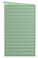 Arrow Select Galvanized Steel Storage Shed, Sage Green, 8-ft x 4-ft image 6
