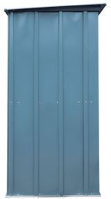 Arrow Spacemaker 4x3-ft Juniper Berry Lockable Patio Shed image 3