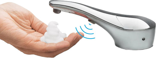 Automatic Liquid Soap Dispenser, with A Top-mounted Contactless Soap Nozzle, Capacity 34 Ounces (1.0 Liters), Can Be Placed on The Countertop...