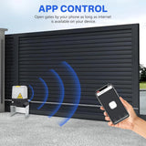 Automatic Sliding Door Opener (controlled Via App), Equipped with 4 Remote Controllers, 750-watt Electric Sliding Door Opener Motor Remote... image 2