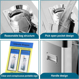 Automatic Wet Umbrella Packaging Machine, Stainless Steel Single-slot Umbrella Bag Distributor Bracket, Equipped with 1000 Long Umbrella Bags... image 4