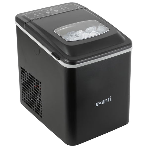 Avanti Mighty Ice 26 lb. Countertop Bullet Ice Maker, Black