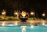 Backyard Lifestyles Algonquin Fire Pit, 39", Black image 8