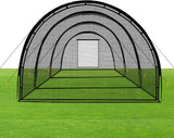 Baseball Batting Cage Net Batting Cages for Backyard Portable Baseball and Softball Batting Cages with Pitching Machine Hole and Detachable... image 2