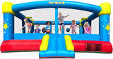 Big Inflatable Bounce House for Party Fun,15ft X 14.8ft,Double Basketball Hoop,throw Ball Game,reinforced Pvc Bounce Floor,jumping Bouncy...