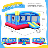 Big Inflatable Bounce House for Party Fun,15ft X 14.8ft,Double Basketball Hoop,throw Ball Game,reinforced Pvc Bounce Floor,jumping Bouncy... image 2