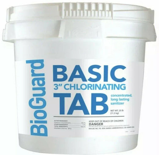 Bioguard Basic 3′′ Chlorinating Tablets – 25 Lb for Home Office