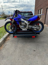 Black Bulldog Hitch Mount Motorcycle Carrier image 2