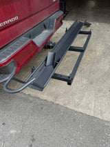 Black Bulldog Hitch Mount Motorcycle Carrier image 3