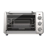 Black & Decker Crisp 'N bake 6-Slice Air Fryer Toaster Oven, Stainless Steel, 5 Cooking Functions