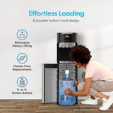 Bottom Loading Water Cooler Dispenser for 5 Gallon Bottles - 3 Temperatures with Hot, Room & Cold Spouts, Child Safety Lock, LED Display with... image 4