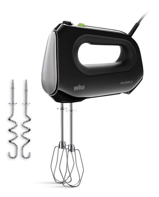 Braun MultiMix 2 5-Speed Hand Mixer, Includes MultiWhisk Beater, 250W, Black