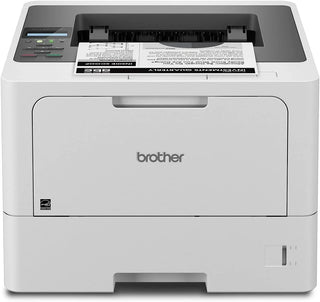 Business Single-color Laser Printer, Equipped with Dual Paper Trays, Wireless Network and Gigabit Ethernet Connection, Double-sided Printing,...