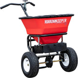 Buyers Products Grounds Keeper Commercial Walk Behind Push Spreader, 100lb Capacity, for Salt, Ice & Snow Melt, Included Grate & Cover with... image 4
