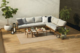 CANVAS Baffin All-Weather Wicker Outdoor/Patio Conversation Set with Custom Fit Cover image 7