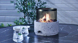 CANVAS Cinder Round Outdoor Tabletop Gas Fire Pit, 11,000 BTU image 6