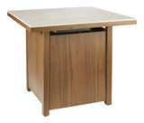 CANVAS Clarke LP Gas Outdoor Fire Table, 40,000 BTUs, 30-in, Brown image 4