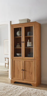 Canvas Donevan Multi-Purpose Cabinet, Oak image 4