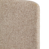 Canvas Scottie Modern Fabric Dining Chair, Dark Grey image 4