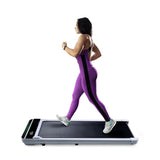 Cardio Flex Folding Treadmill Running Machine Dual Display Screen, 220 Lbs. Capacity image 3
