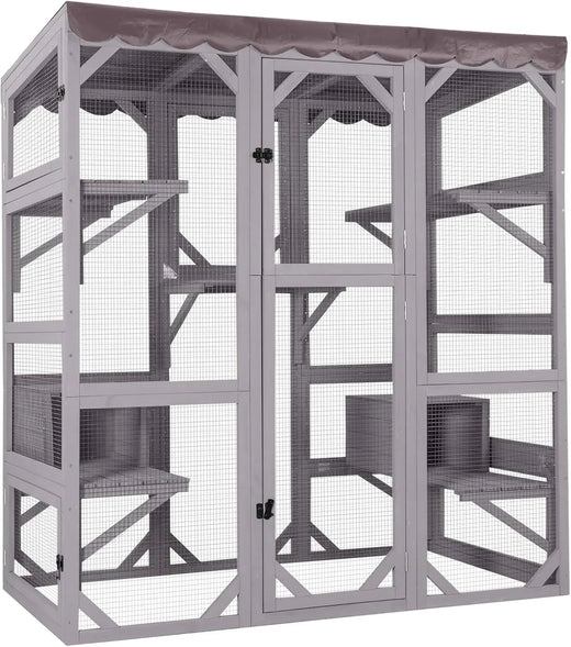 Catio Outdoor Cat Enclosure - Large Walk-in Kitty Cage