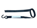 Certified Bungee Cam-Buckle Tie-Down, 600-lb Break Strength, Black, 8-ft, 2-pk image 3