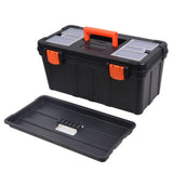Certified Portable Plastic Tool Box with Removable Tray, 17-in image 5
