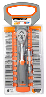 Certified Socket and Ratchet Set, 29-pc image 4