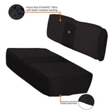 Classic Accessories QuadGear UTV Bench Seat Cover, Fits Kawasaki Mule (2015 Models & Older), Black image 3